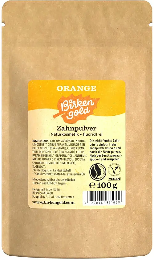 Toothpaste Powder Orange Refill