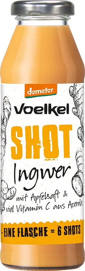 Shot Ginger with Apple Juice Demeter