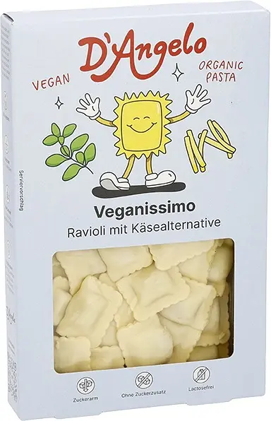 D'Angelo Ravioli filled Pizza Shred Organic