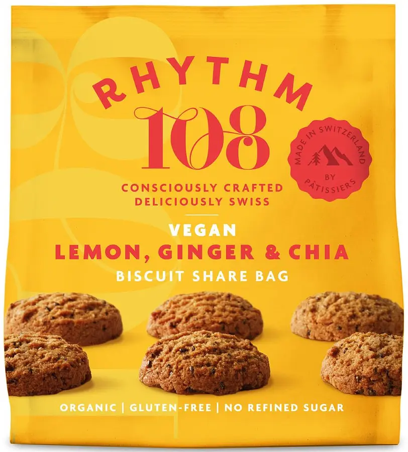 Biscuits Citron Gingembre Chia Sans Gluten Bio