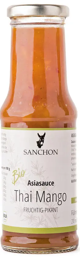 Sauce Asia Thai Mango Bio