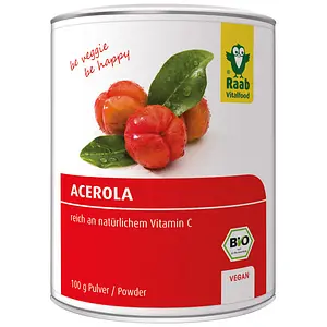Acerola Pulver Pur Bio, 100 g