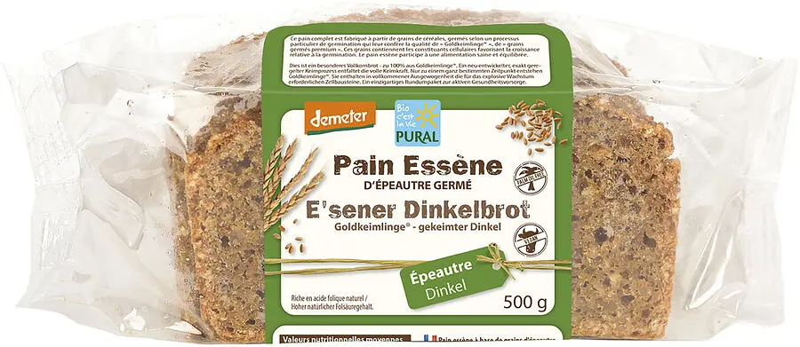 Bread Essene Spelt Demeter