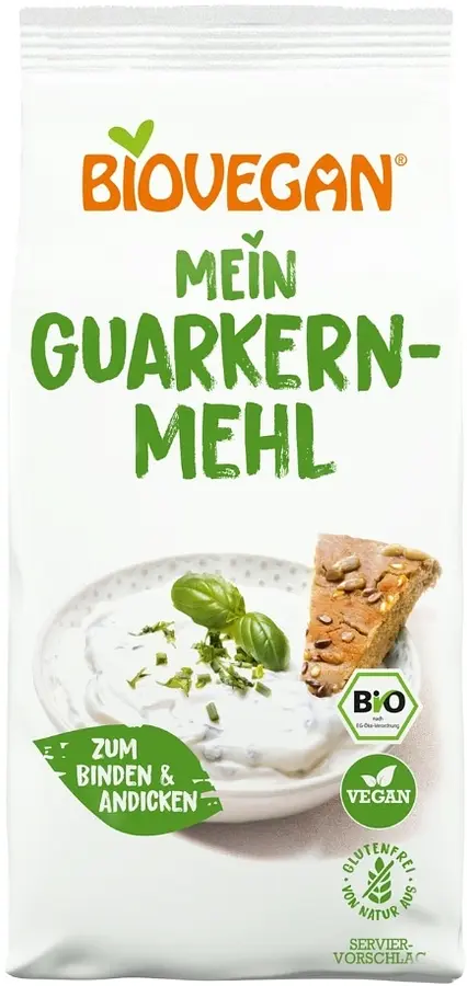 Bindemittel Guarkernmehl für kalte Speisen Glutenfrei Bio