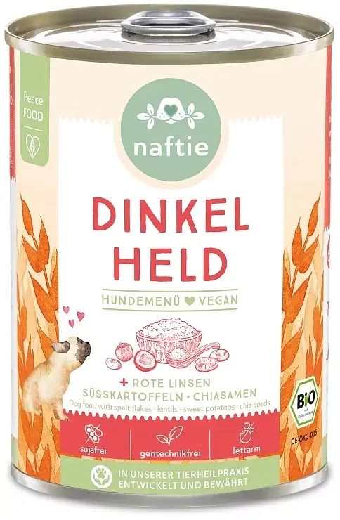 Wet Dog Food Spelt+ Supplemantary Food Organic