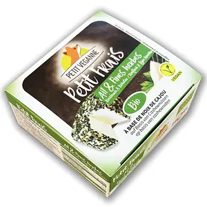 Petit Frais à l'Ail & Fines Herbes Alternative Veganne au Fromage doux Bio, 130 g