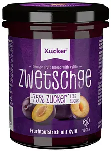 Xylit Konfitüre Zwetschgen, 220 g