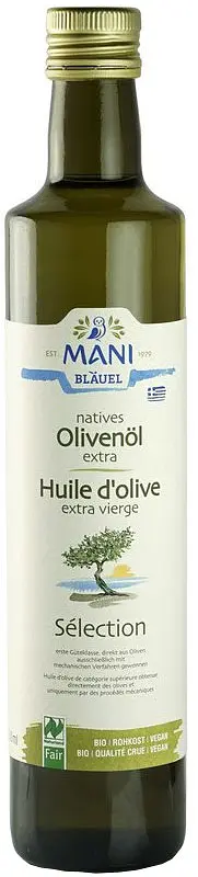 Oil Olive Oil native extra, Selection Organic