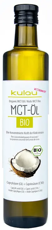 Huile de Coco MCT de noix de coco Bio