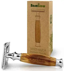 Bamboo Safety Razor, 1 pcs, 1 piece
