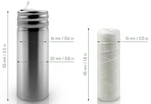 Vegane Zahnseide inklusive Spender, 1 Stück