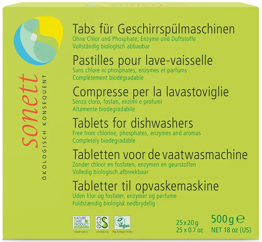 Dishwashing Tabs, 25 pcs