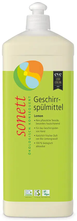 Dishwashing Washing Up Liquid Lemon