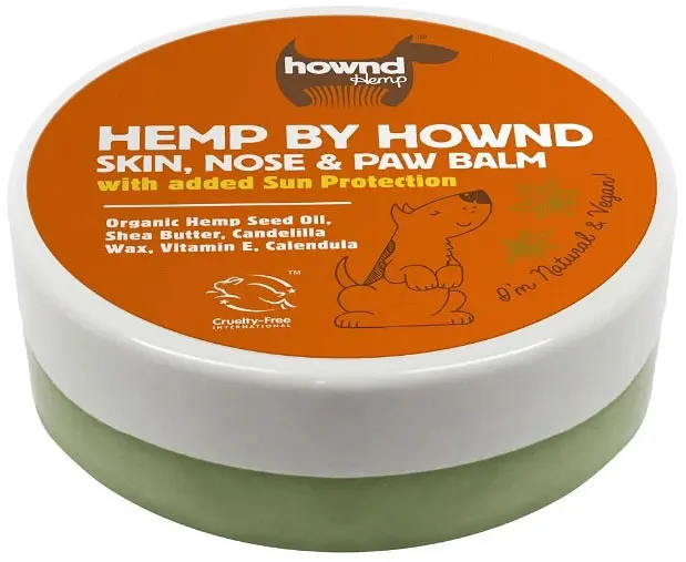 Dogs Hownd Skin, Nose and Paw Balm with Sun Protection