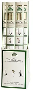 TwistOut Abflussstab aus Holz, 1 Stück