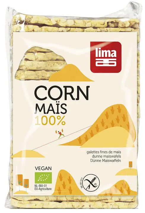 Corn Cakes Thin Rectangular Organic