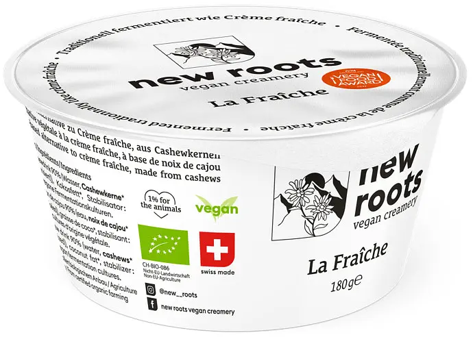 Vegane Alternative zu Crème Fraîche Bio