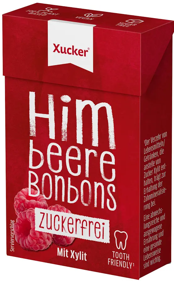 Bonbons Xylit framboise sans sucre ajouter
