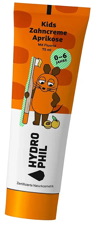 Kids Toothpaste Apricot with fluoride - Mouse