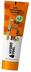 Kids Toothpaste Apricot with fluoride - Mouse, 75 ml