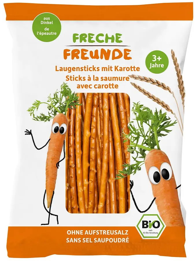 Pretzel Sticks Carrot Organic