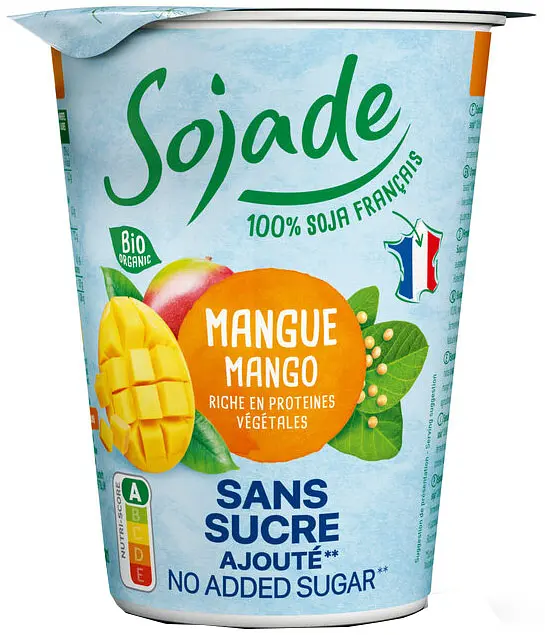 Sojade So Soya! No Added Sugar Mango Organic