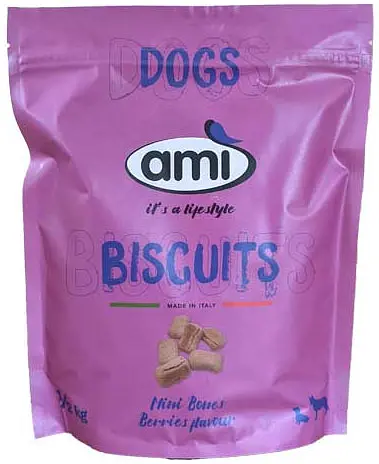AMI Dog Cookies Red Berries