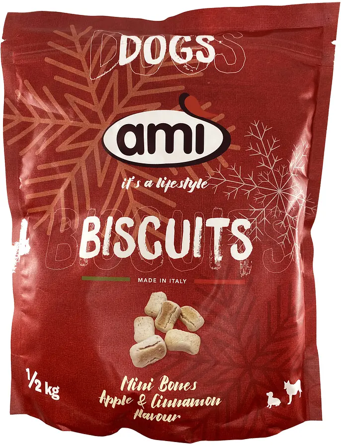 AMI Dog Cookies Apple Cinnamon