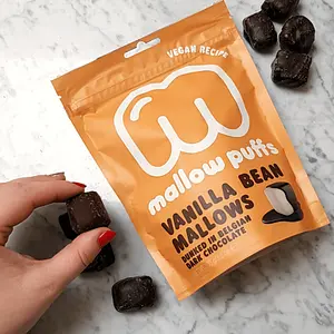 Vegan Marshmallows Mallow Puffs Vanille, 100 g