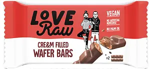 Barre LoveRaw Wafer Bar Cre&m, 42 g