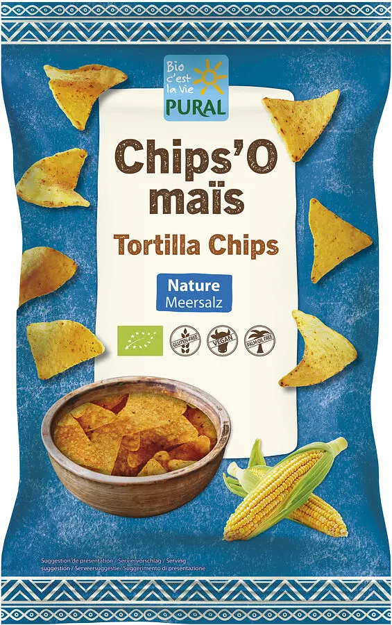 Corn Tortilla Chips Natural Organic