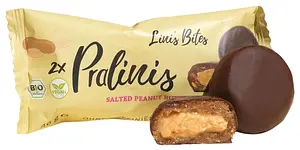 Pralinis Lini's Bites Salted Peanut Butter Bio, 46 g