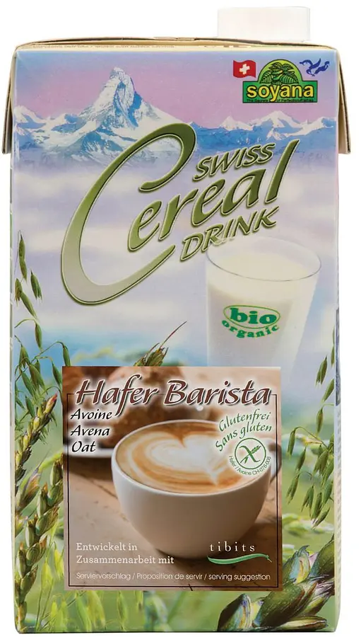 Soyana Swiss Cereal Oat Drink Barista Organic