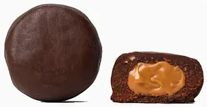 Pralinis Lini's Bites Brownie Cajou Caramel Bio, 46 g