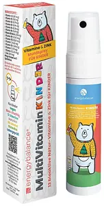 Multivitamin Kids Oral Spray with 13 Vitamins & Zinc, 25 ml