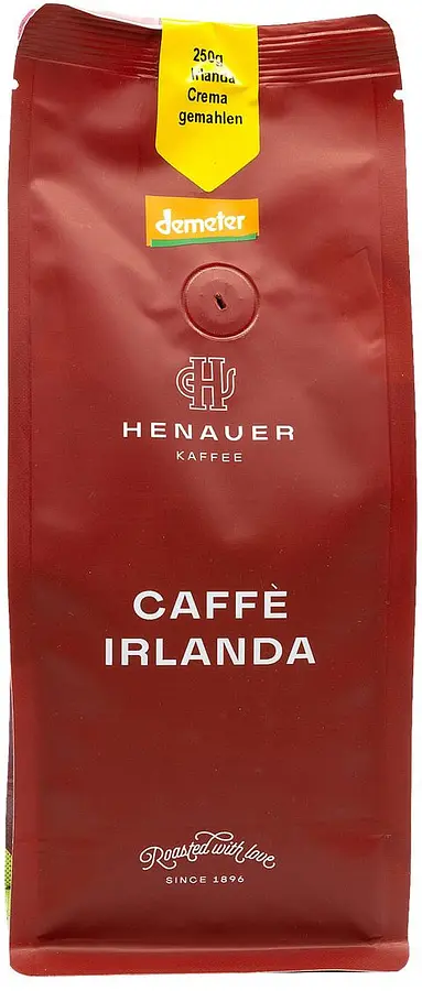 Coffee Caffè Irlanda CREMA Grounded Demeter