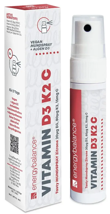 Vitamin D3 K2 & C Oral Spray
