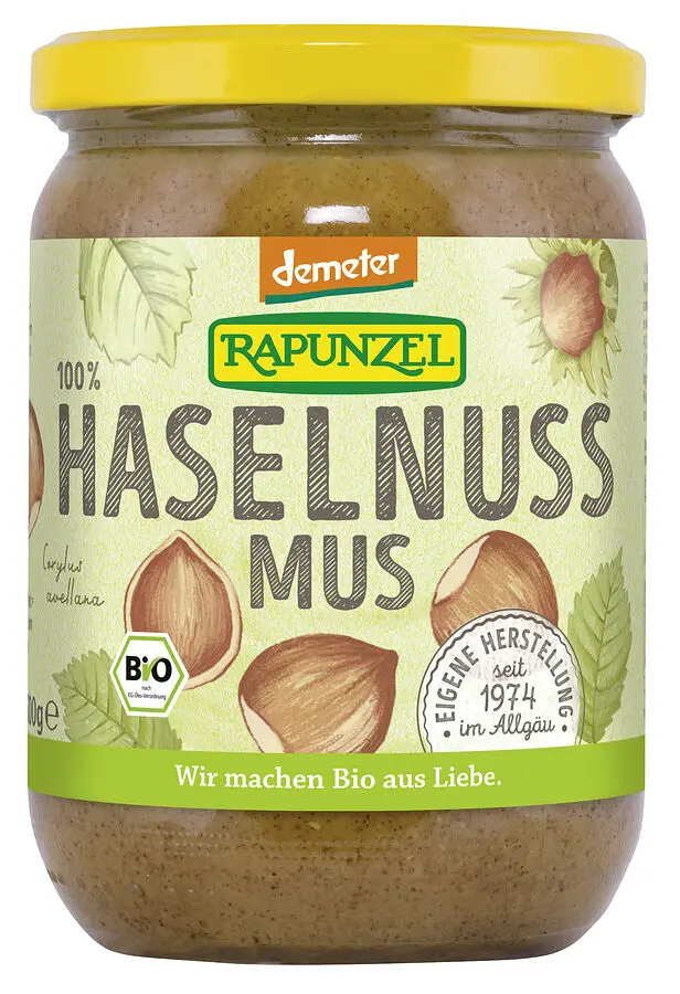 Hazelnutbutter Bio