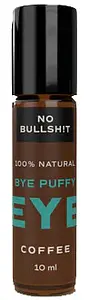 No Bullsh!t Bye Puffy Eye - Roller pour les yeux à l'huile de café, 10 ml
