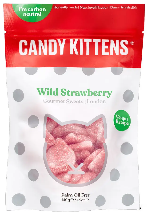Candy Kittens Bonbons Wild Strawberry