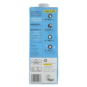 OGGS Aquafaba Vegane Alternative zu Eier, 1 l