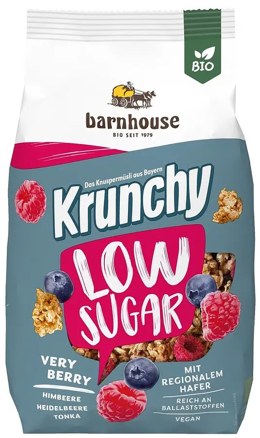 Krunchy Low Sugar VERY BERRY Bio