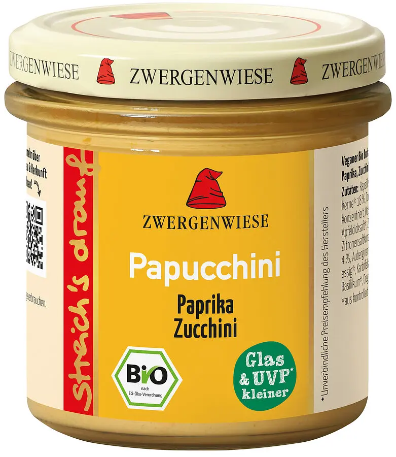 Spread Peppers and Zucchini Papucchini Organic