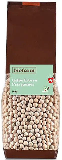 Erbsen Gelbe Erbsen Bio