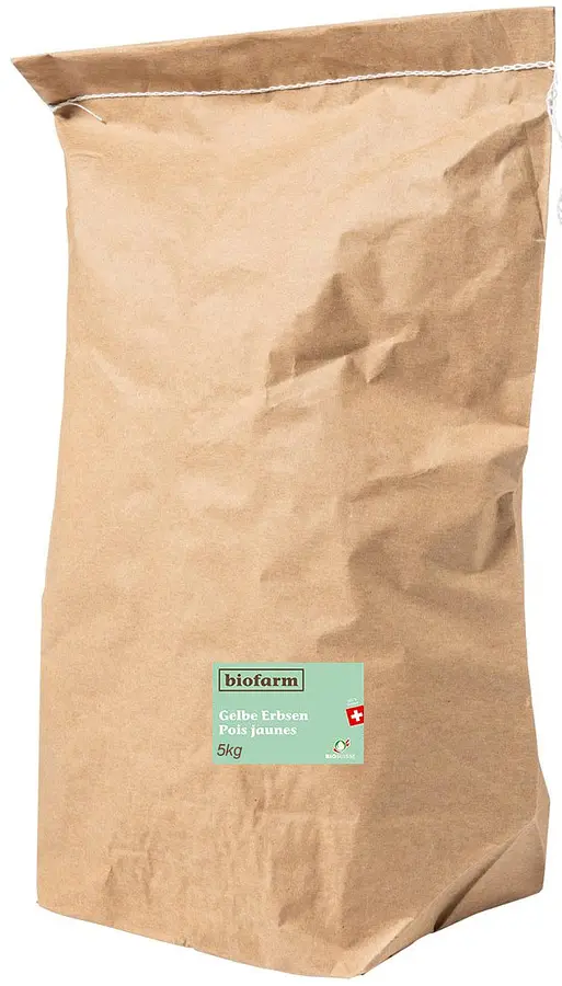 Erbsen Gelbe Erbsen Grossgebinde BioSuisse