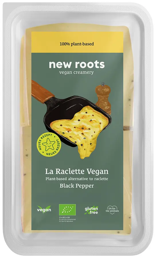 La Raclette Vegan BLACK PEPPER Bio
