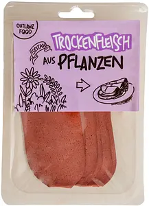 Vegan dried meat slices, 60 g