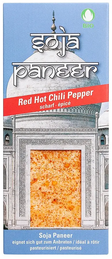 Soja-Paneer Red Hot Chili Pepper Organic