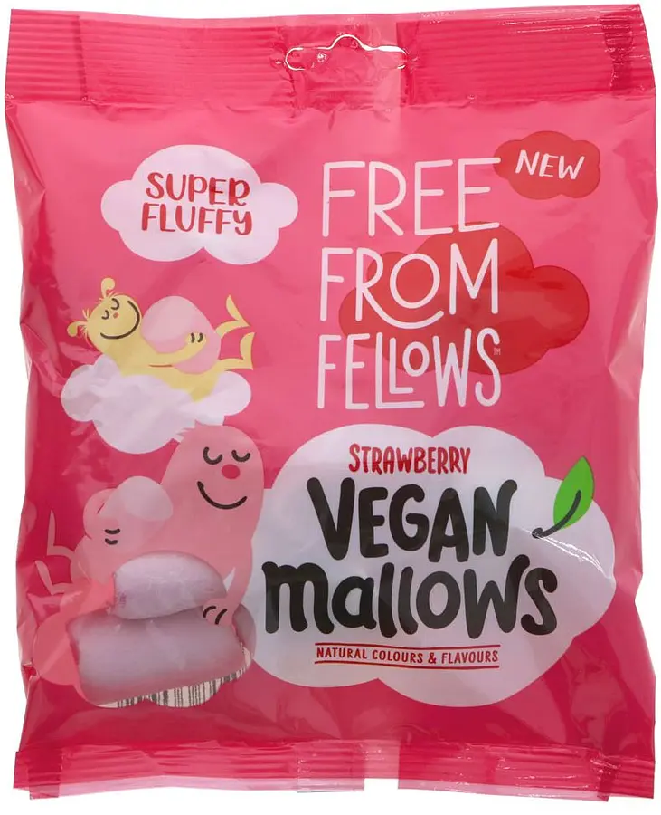 Vegan Marshmallows Strawberry