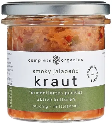 completeorganics KRAUT FUMÉ AU PIMENT JALAPENO Bio